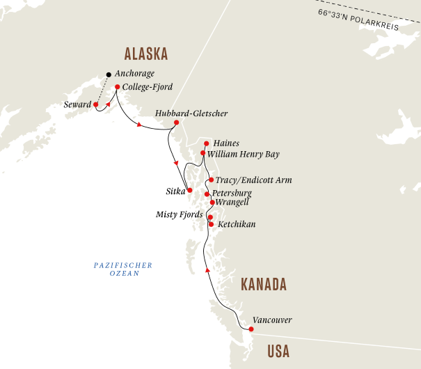 Alaska Kanada Und Die Inside Passage Juli 2020 Hurtigruten