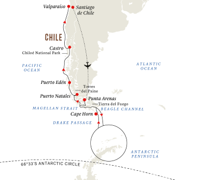 Expeditionsreise Antarktis und Patagonien (Kurs Nord)