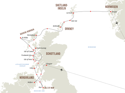 Die schottischen Inseln – Von den Hebriden bis zu den Shetlandinseln (Kurs Nord)