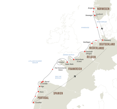 Von Bergen nach Lissabon – Europas Atlantikküste