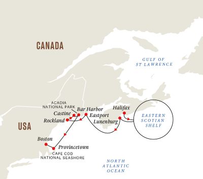 Expeditionsreise von Halifax nach Boston