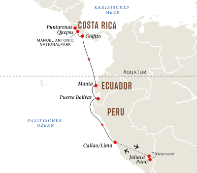 Die Küste Südamerikas – Nationalparks und Titicacasee