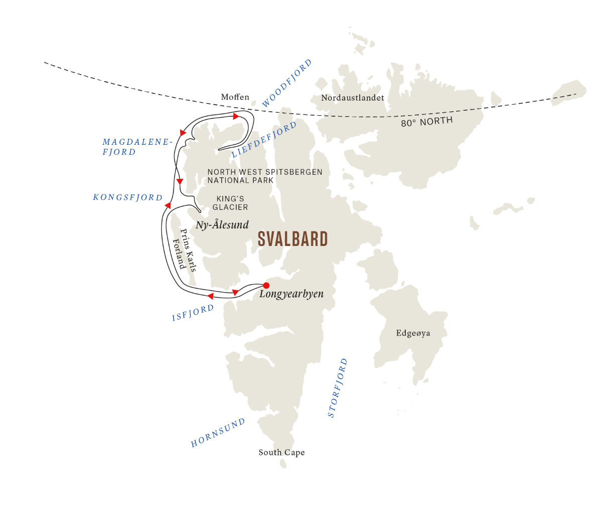 Spitzbergen – Ein arktisches Abenteuer A (Mittwoch bis Montag)