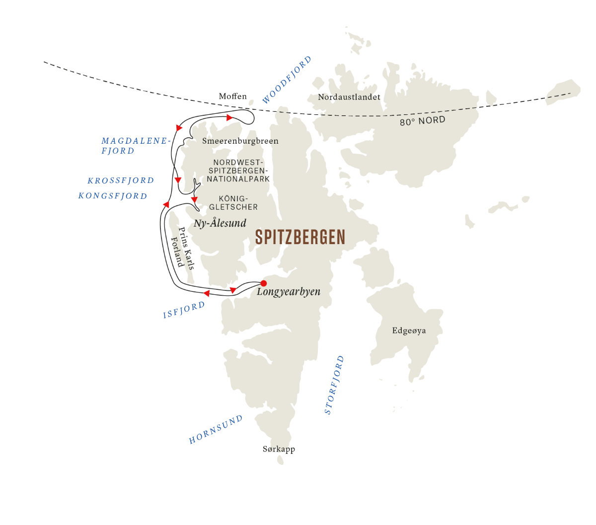 Spitzbergen und Eisbären – Ein arktisches Abenteuer (Sonntag bis Freitag)