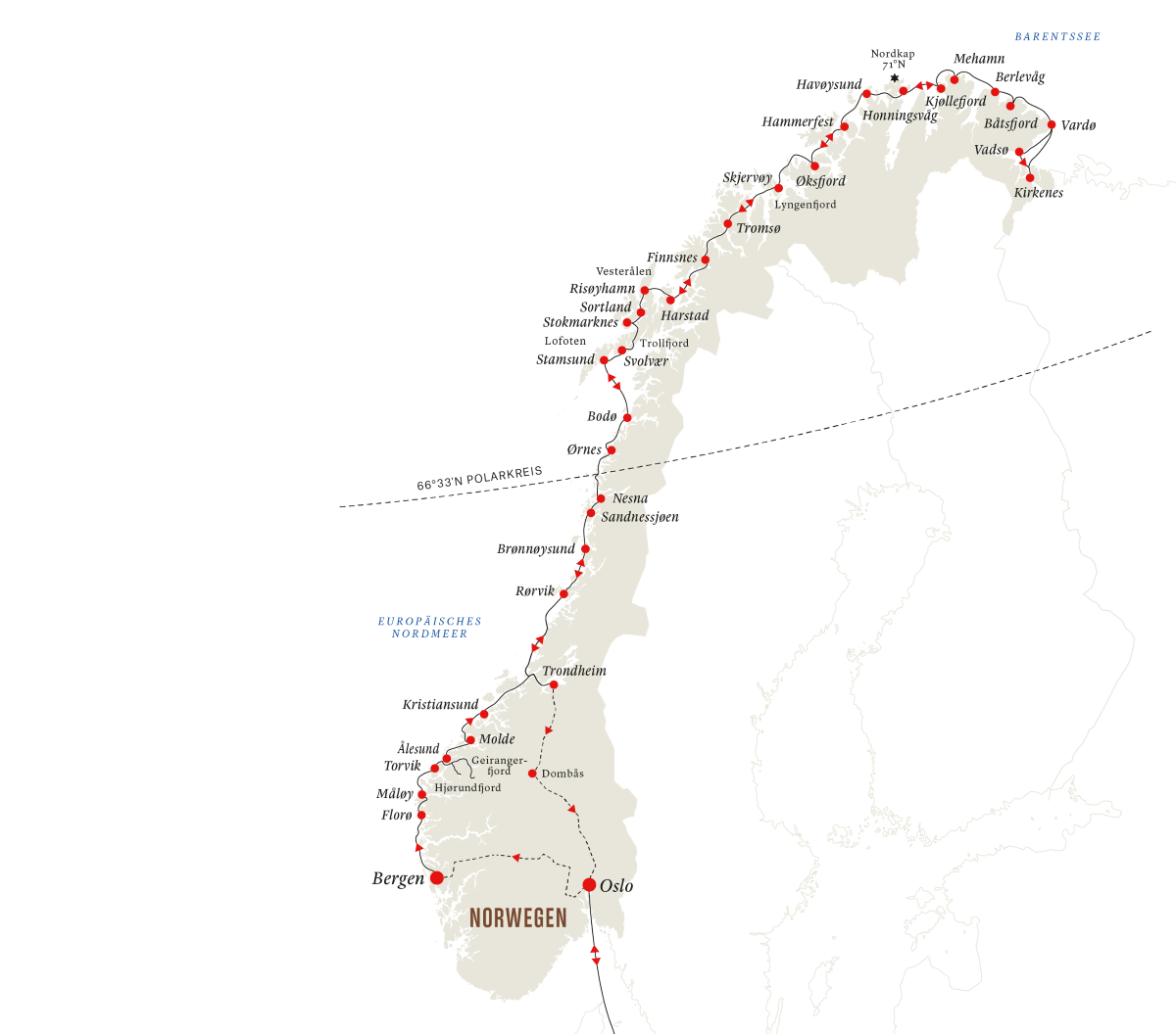 Die große Norwegen-Panorama-Reise 