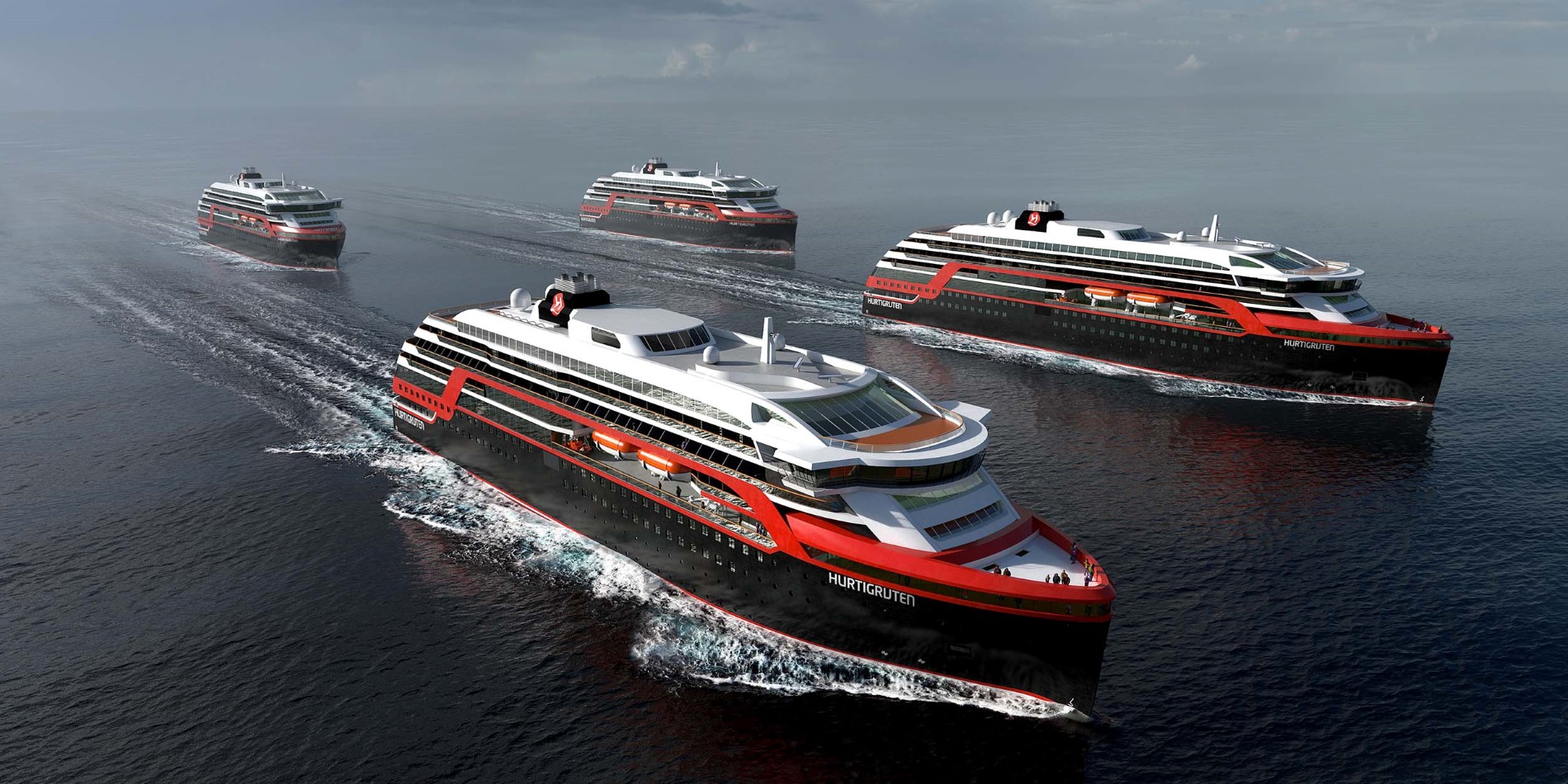 4 neue Entdeckerschiffe wurden von Hurtigruten angekündigt