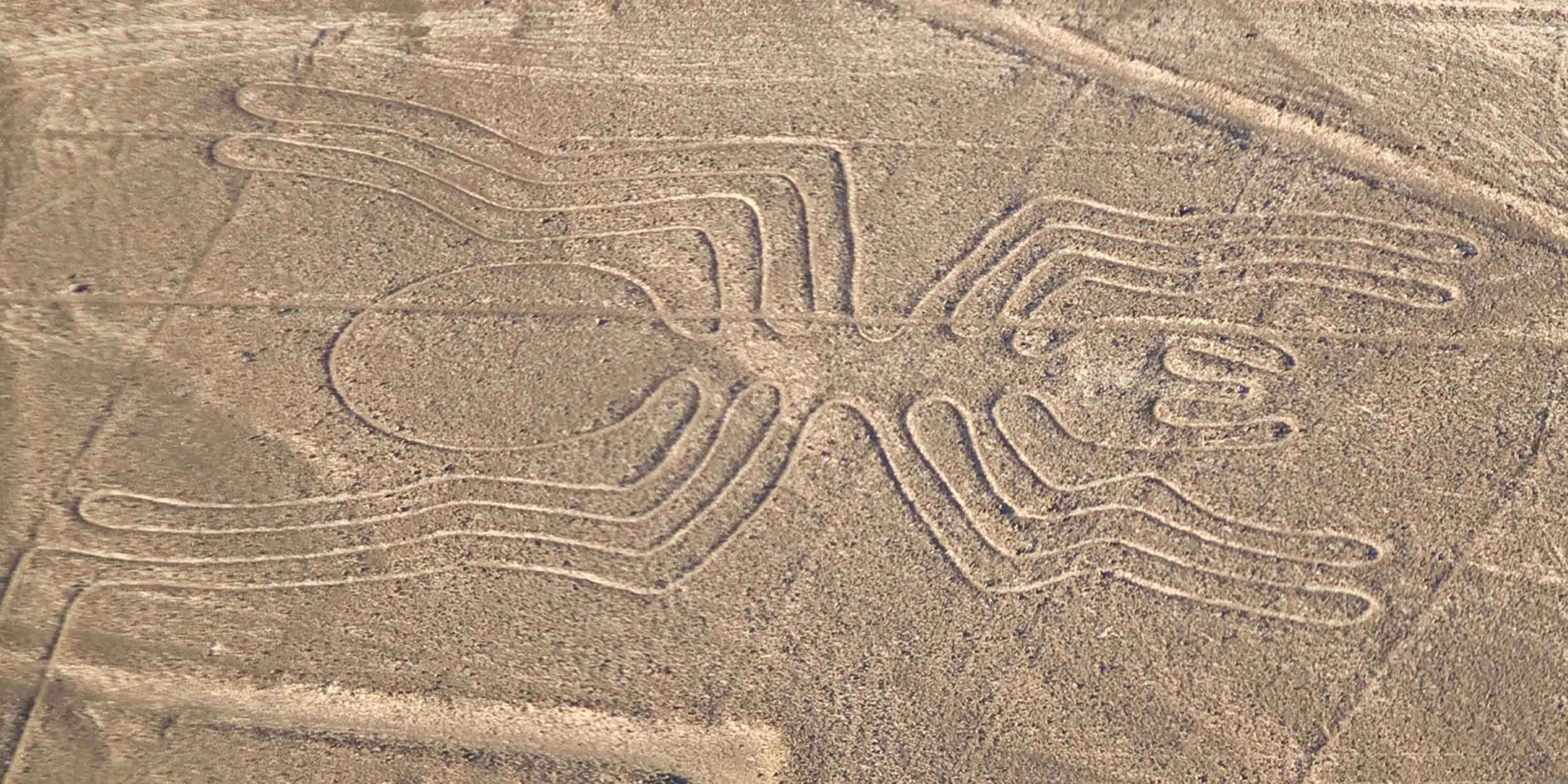 Spinnen-Geoglyphe, Nazca-Linien, Peru