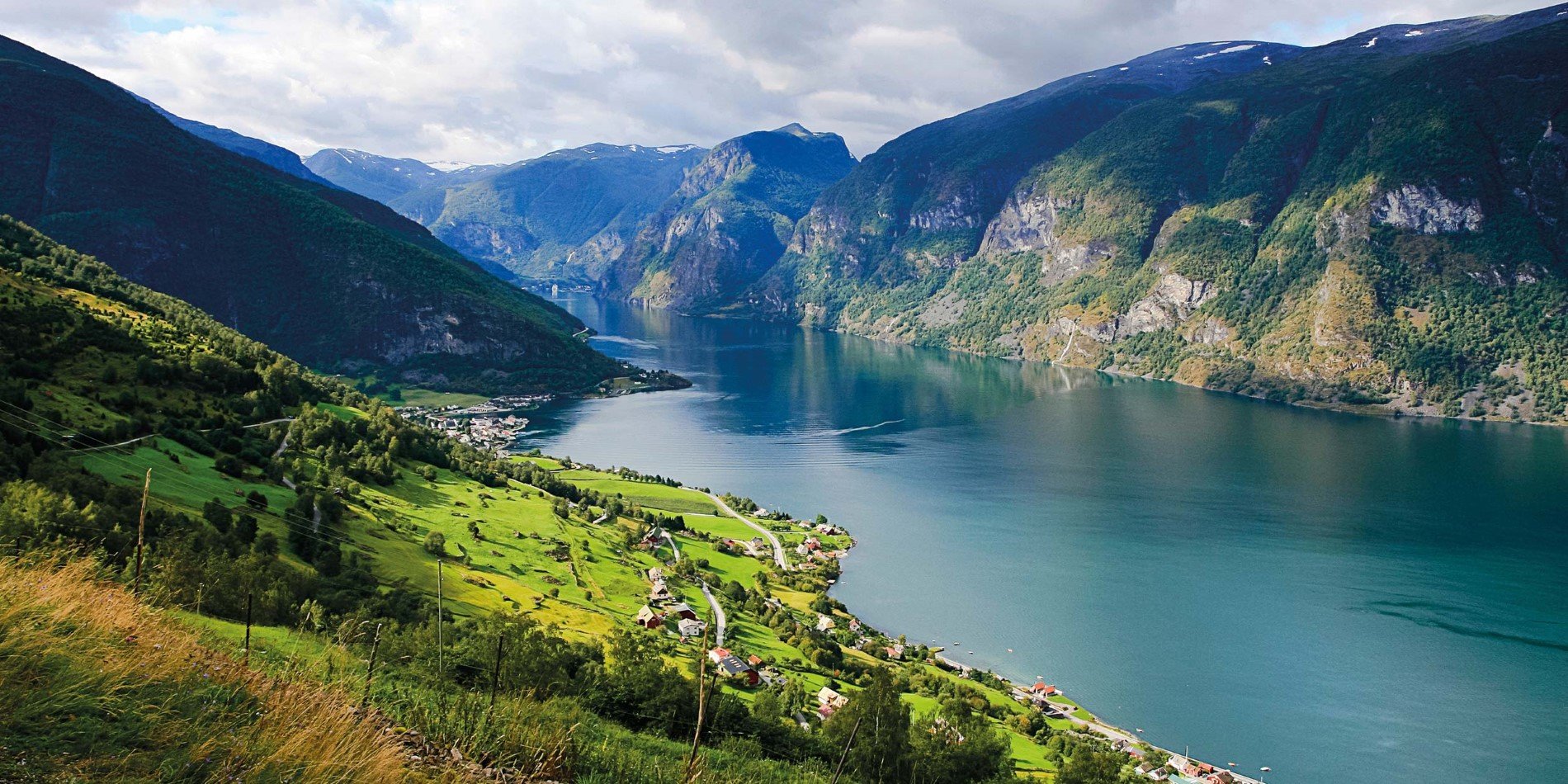 Der Sognefjord, Norwegens längster und tiefster Fjord
