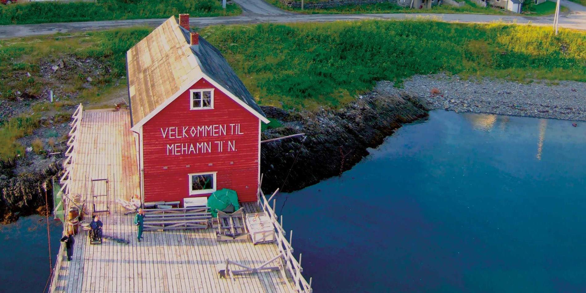 Mehamn ist der nördlichste Hafen auf der klassischen Postschiffreise von Hurtigruten
