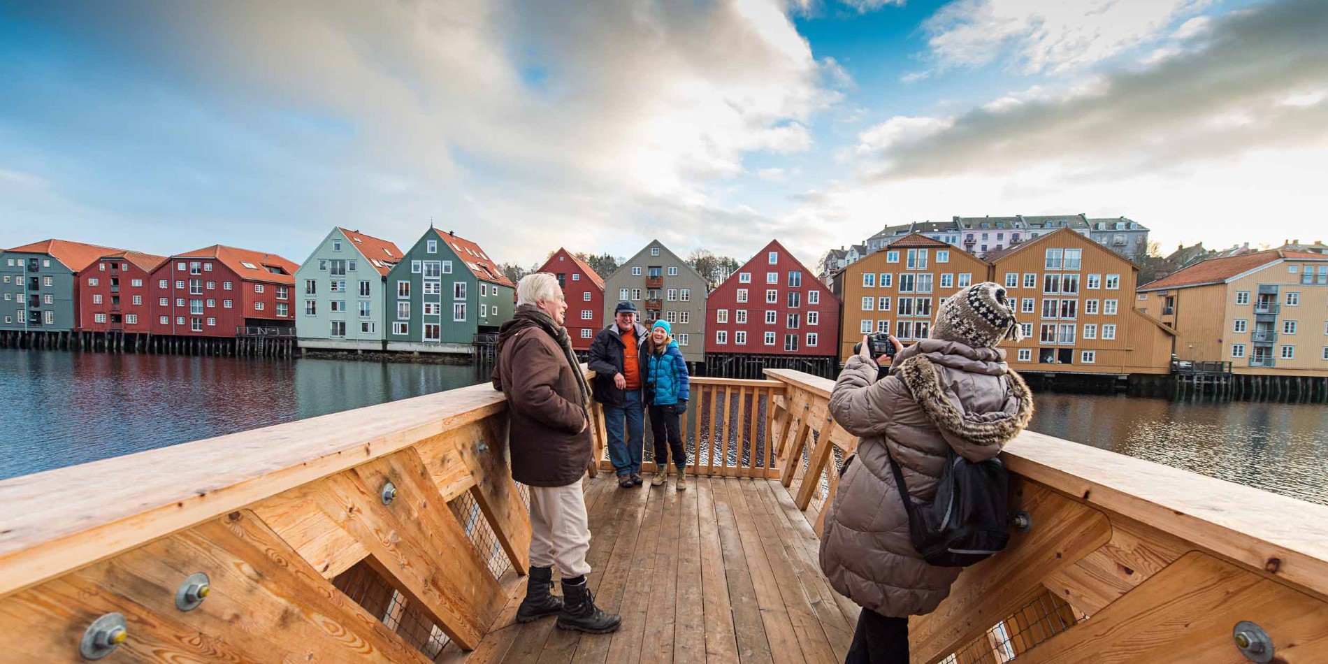 Trondheim hat sich trotz seiner Größe den Charme einer Kleinstadt bewahrt