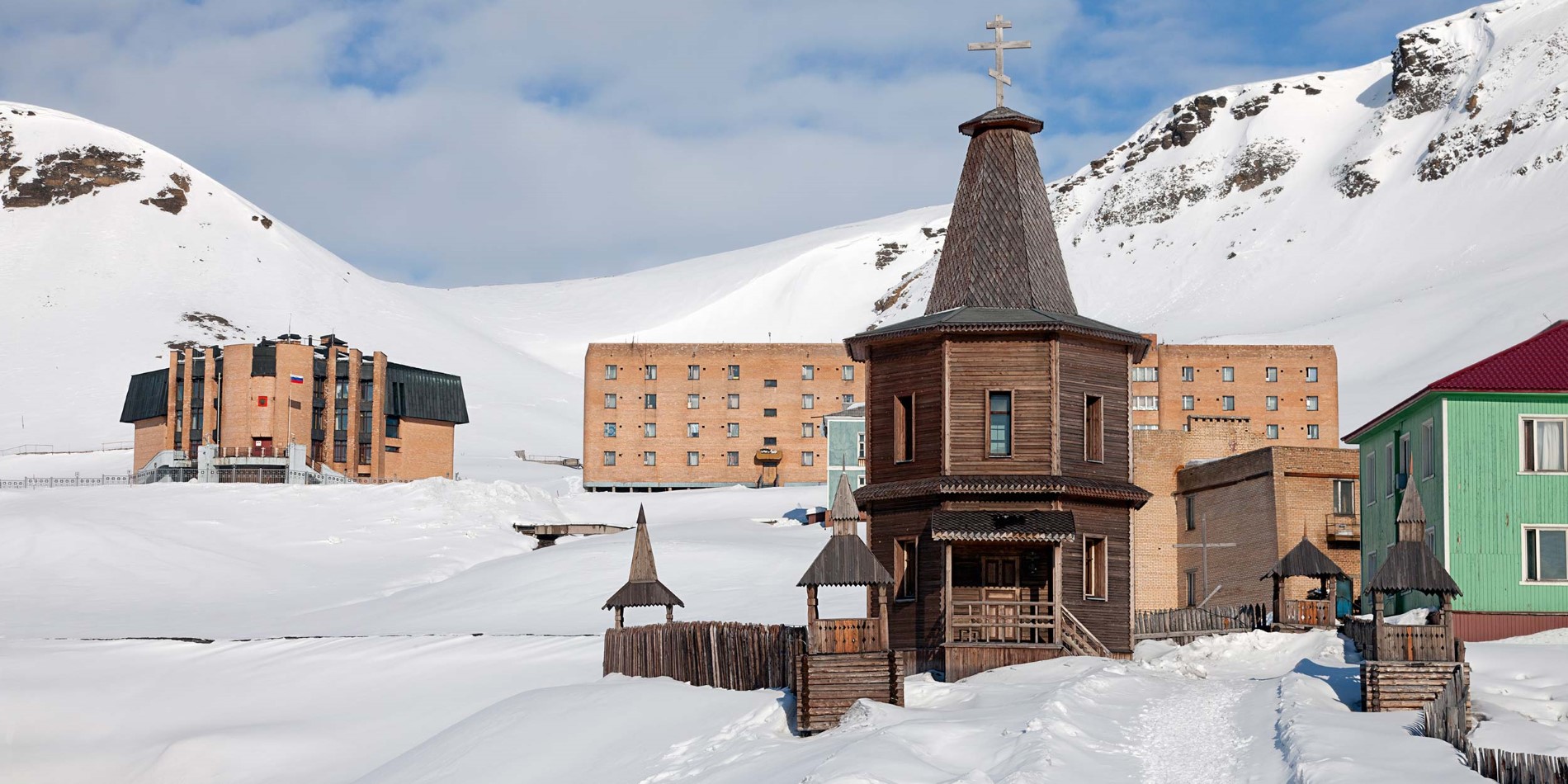 Kirche in Barentsburg